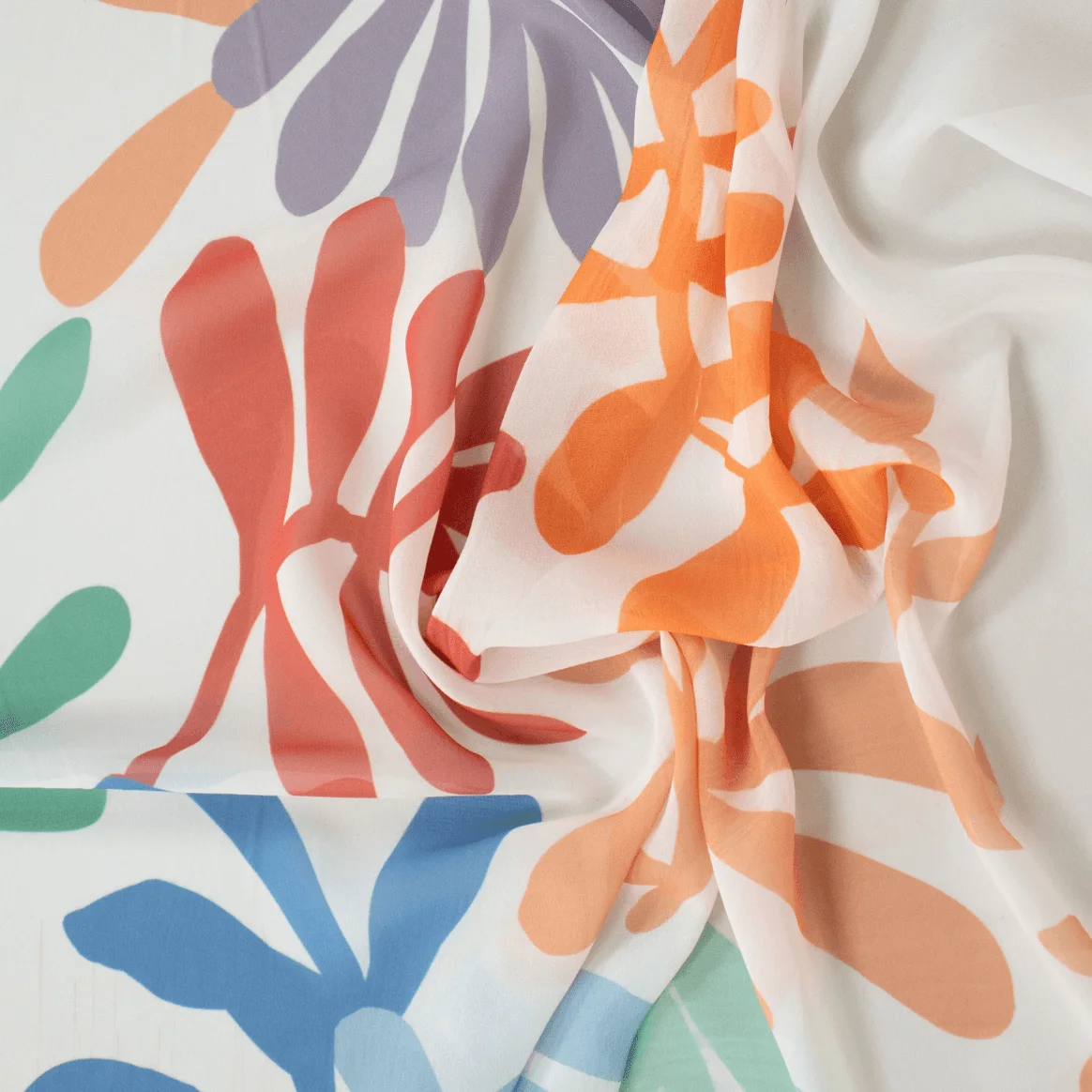 Pescara REC chiffon crepe