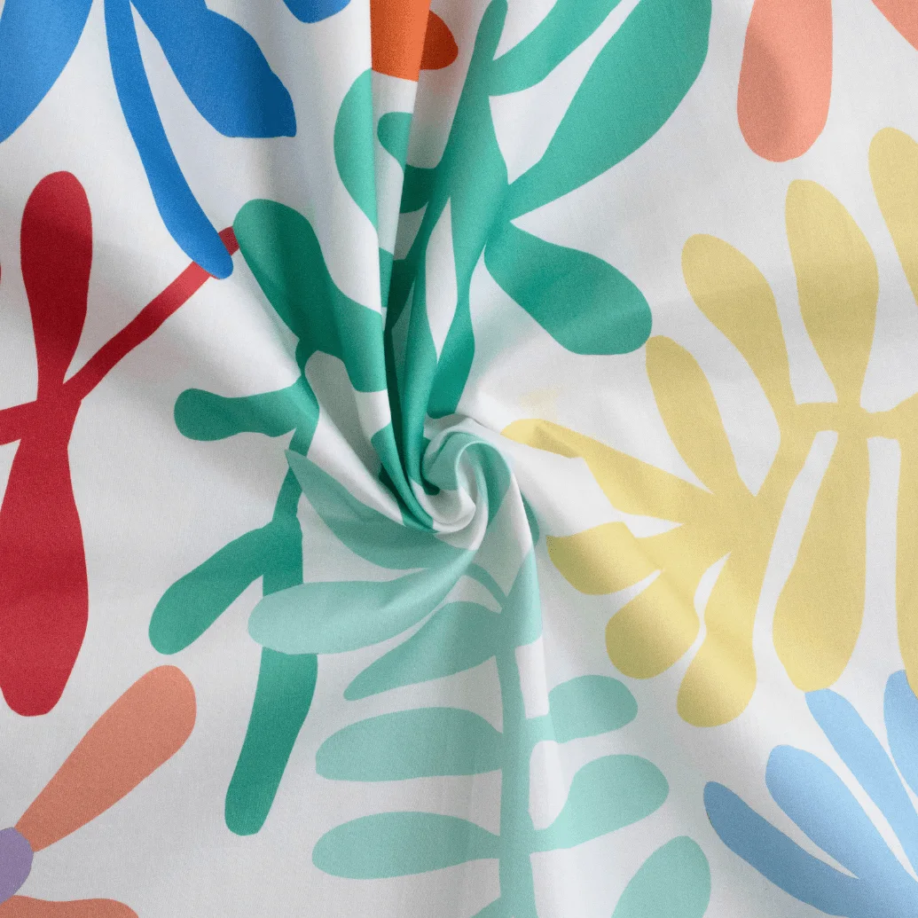 Tenna stretch cotton satin